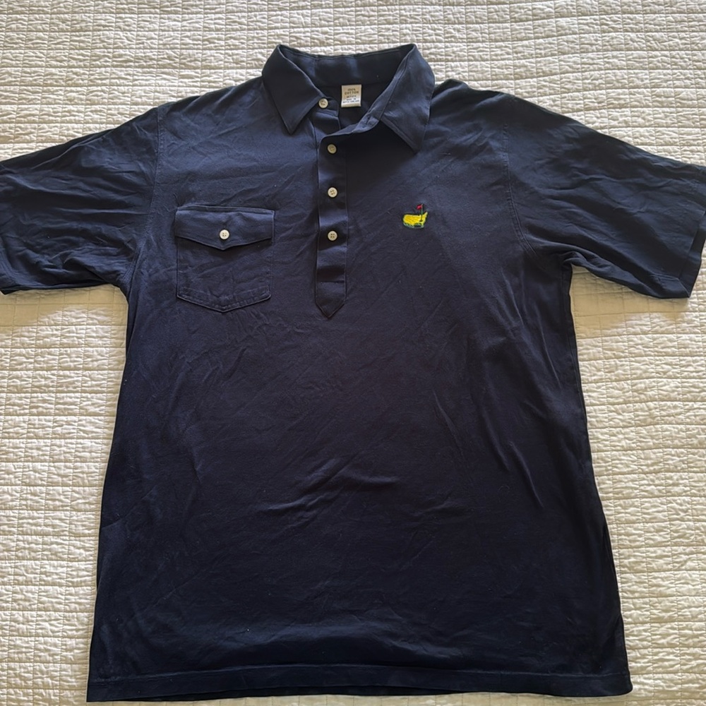 Men’s Vintage Masters Golf Shirt size L (see measurements)